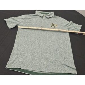 Oakland Athletics MLB Fanatics  Polo‎ Shirt. Mens Size Medium. Polyester